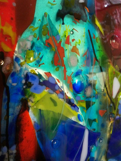Glass Wall Art Panels Hall Contemporary with None 2