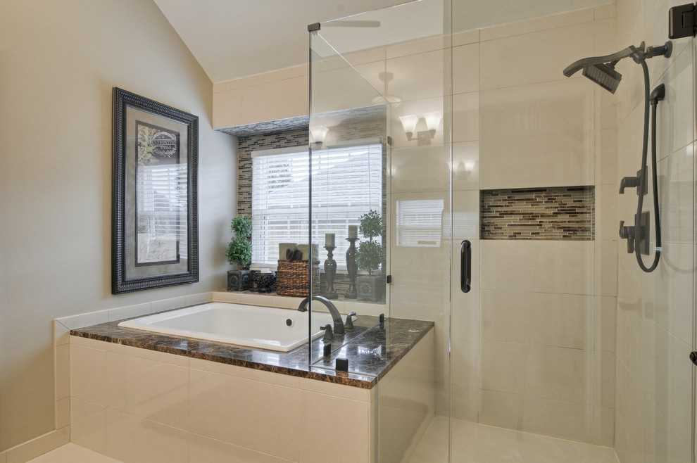 Granite Tub Surround Bathroom Contemporary with Alcove Tub Bathroom Bathtub