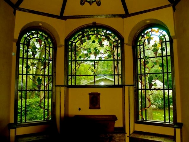 Grape Trellis Design Kitchen Traditional with Arched Windows Grape Kitchen