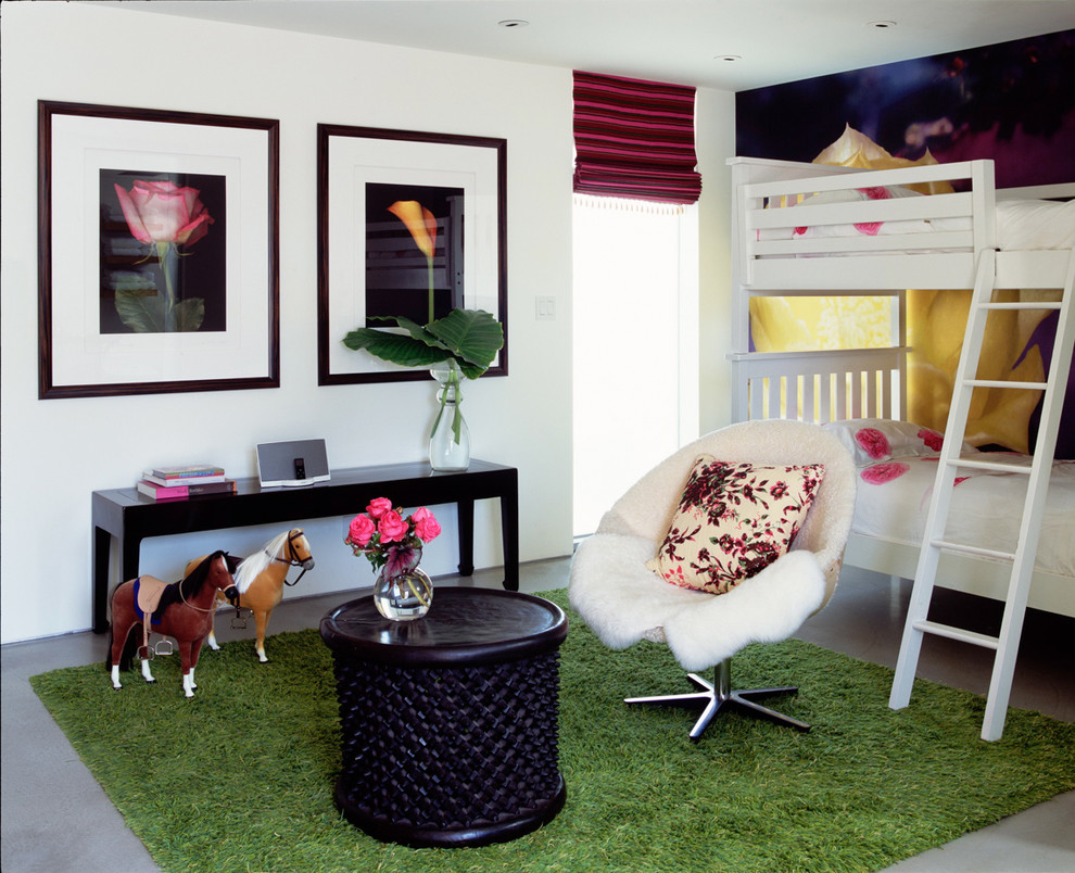 Green Shag Rug Kids Contemporary with Accent Table Area Rug
