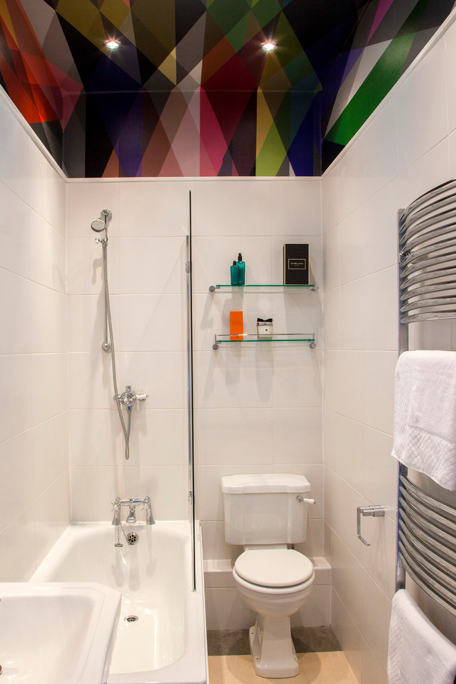 Half Shower Door Bathroom Contemporary with Bathroom Paint Colour Bathroom