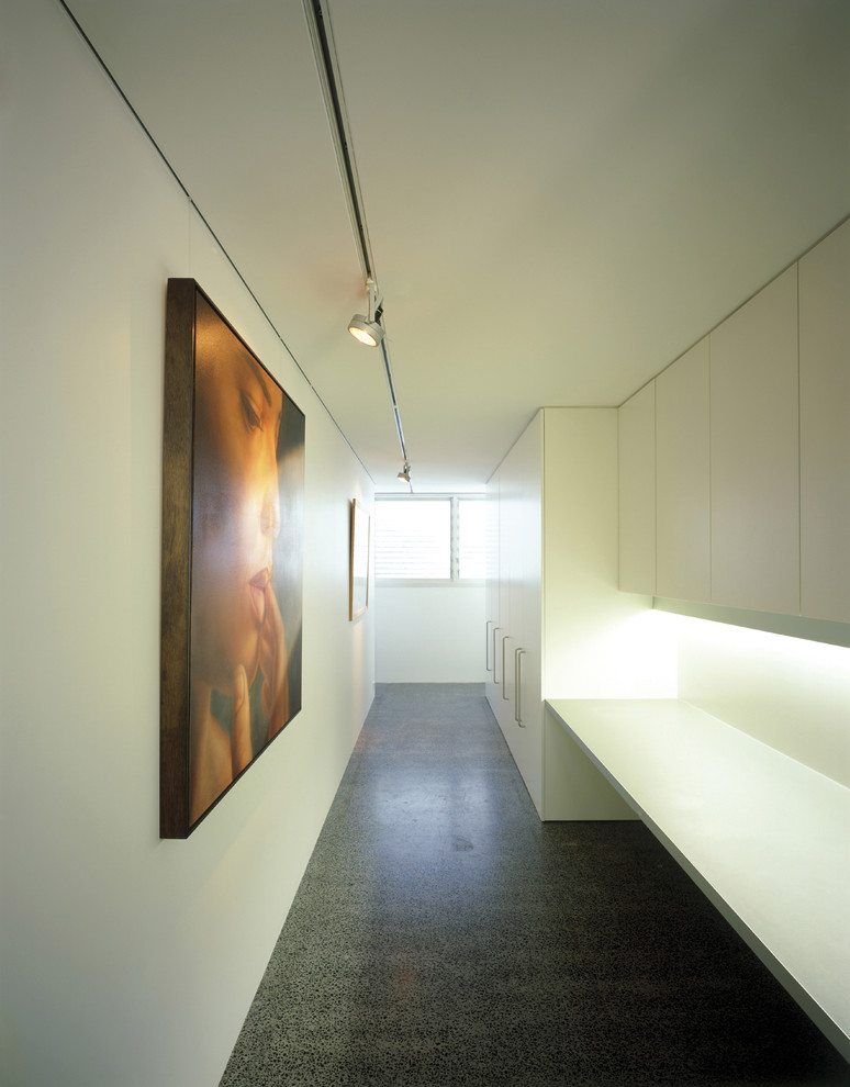 Hallway Closet Ideas Closet Modern with None 