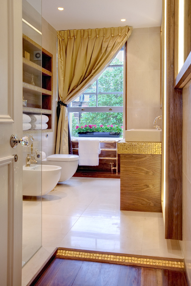 Hand Held Bidet Bathroom Contemporary with Bathroom Window Bespoke Bright