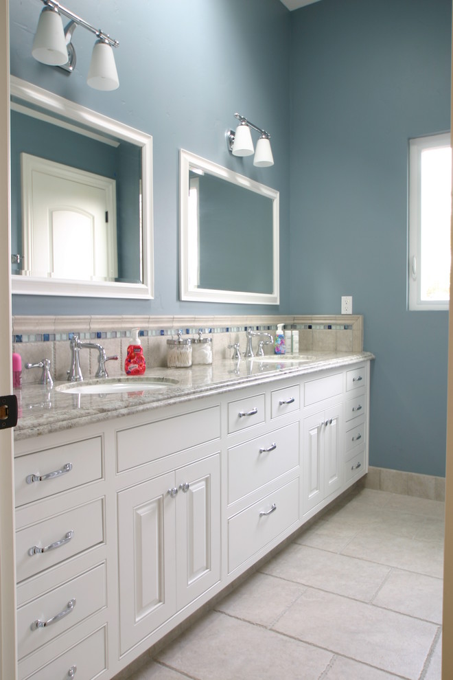 Handicap Accessible Shower Bathroom Traditional with Bathroom Brown Felicetta Designs