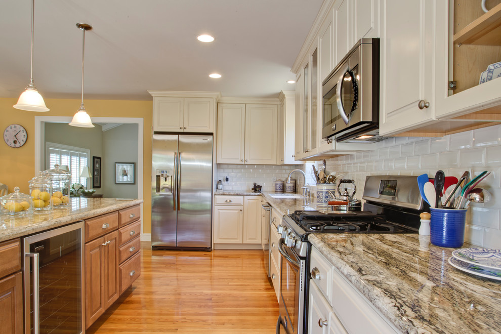 Handmade Subway Tile Kitchen Traditional with None 