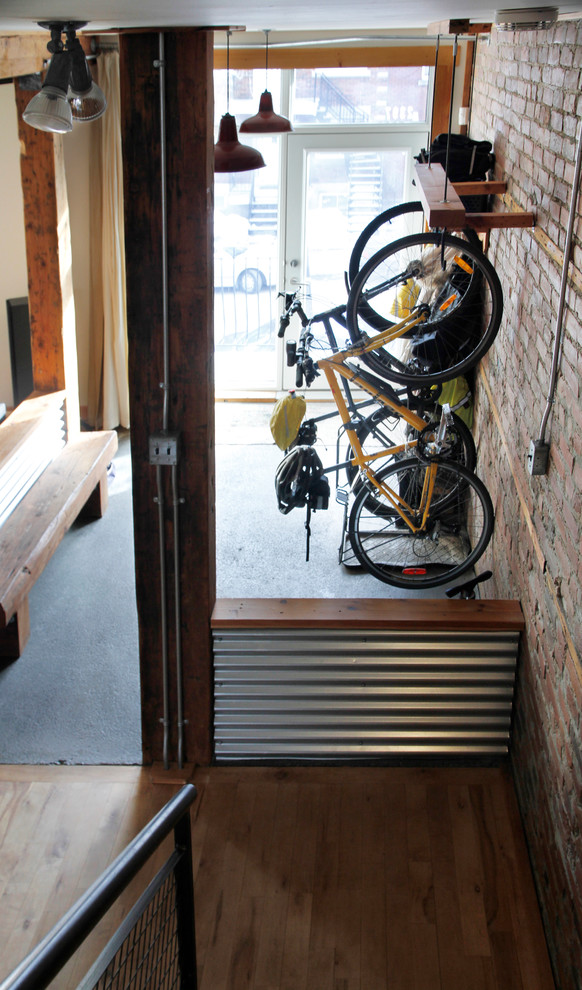 Hanging Bike Rack Entry Industrial with None 