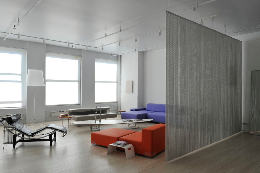 Hanging Room Dividers Living Room Modern with Ceiling Lighting Chaise Lounge