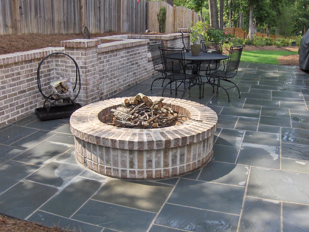 Hardscape Design Ideas Patio Traditional with Artistic Hardscape Design Atlanta4
