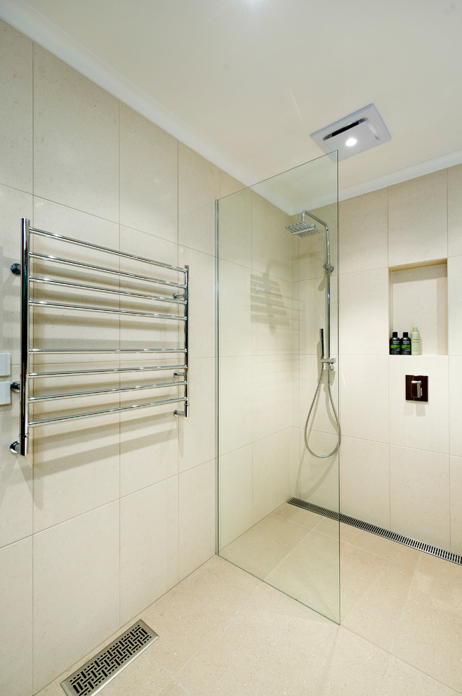 Heated Towel Rack Bathroom Contemporary with Bathroom Melbourne Bathroom Remodeler2