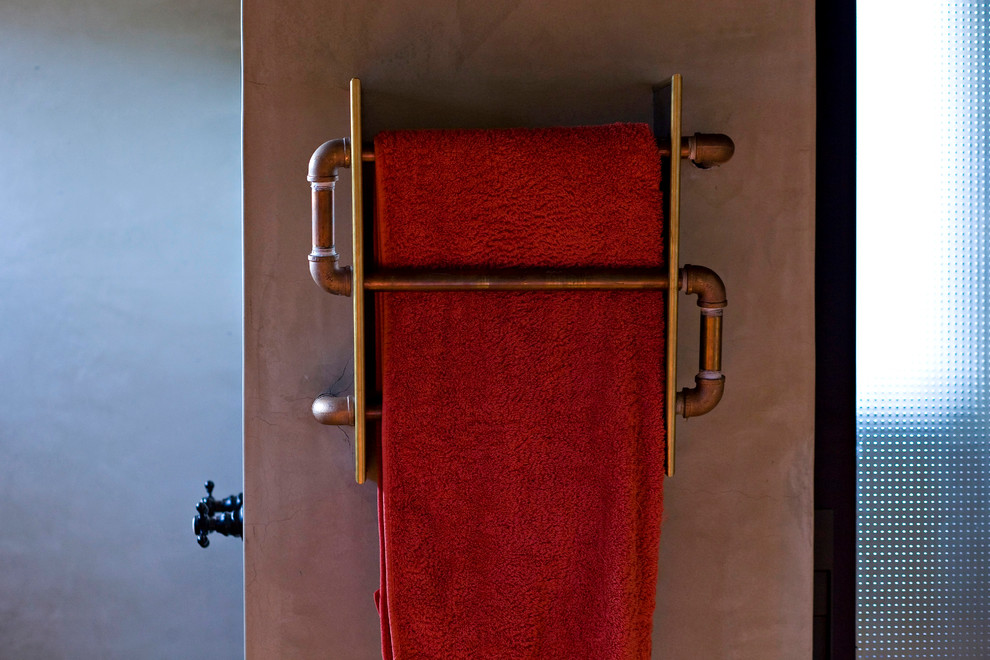 Heated Towel Rack Spaces Industrial with None 2