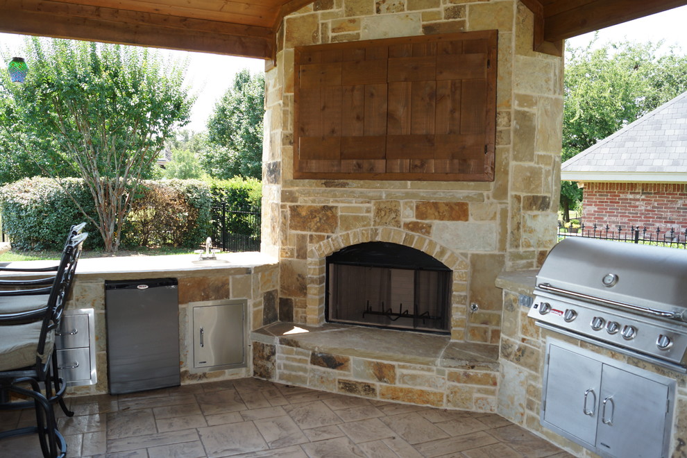 Hideaway Tv Cabinet Patio Traditional with Dfw Fireplace Grills Outdoor