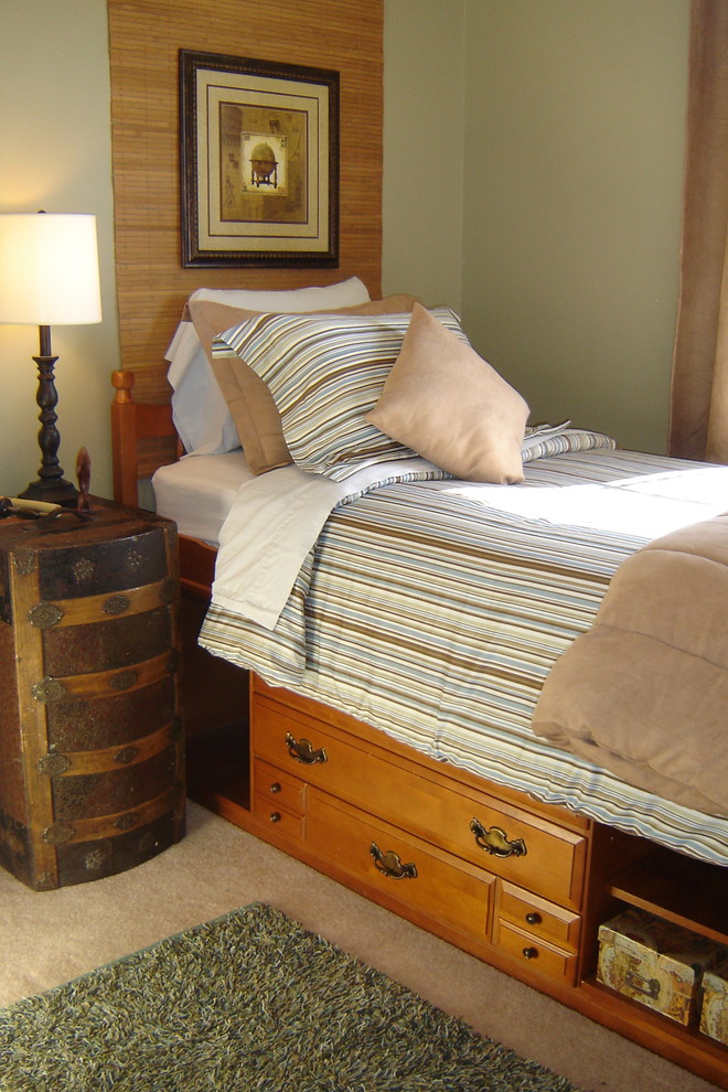 High End Bedroom Furniture Kids Traditional with Area Rug Bamboo Blinds
