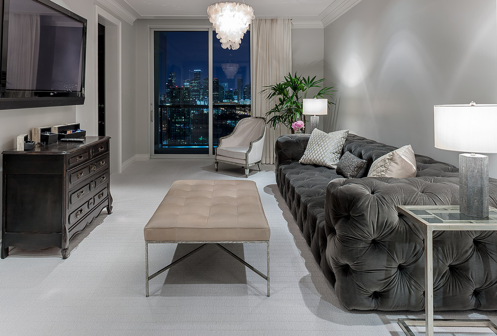 High End Couches Closet Contemporary with Capiz Chandelier Dressing Room