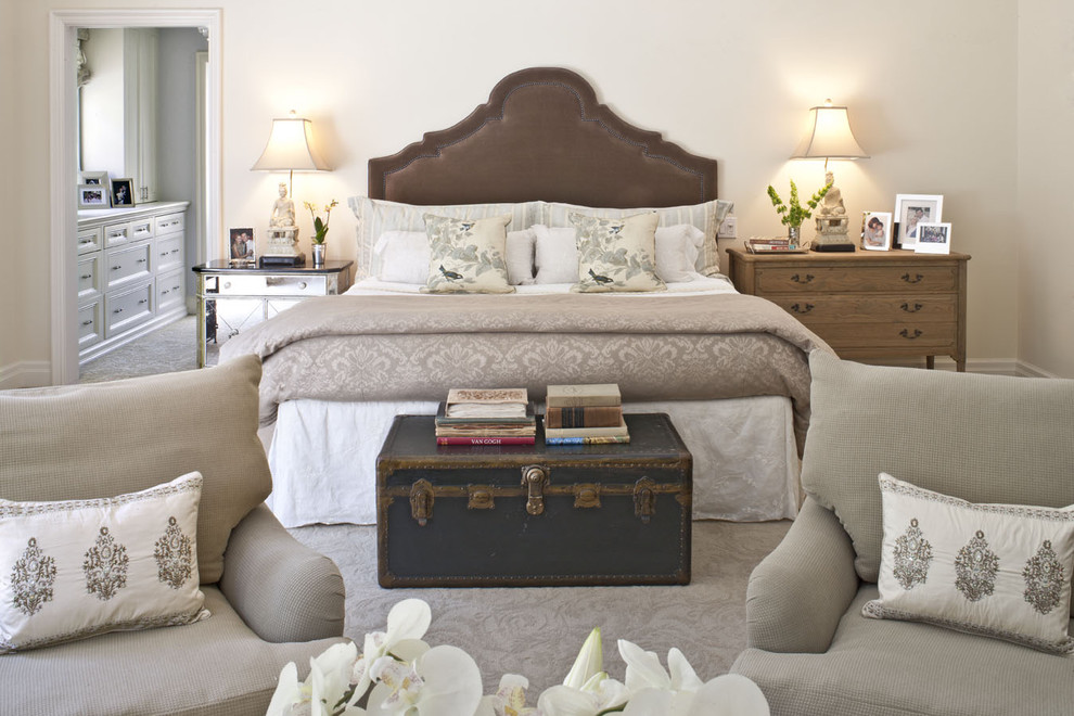 High End Furniture Brands Bedroom Traditional with Bed Pillows Bedside Table1