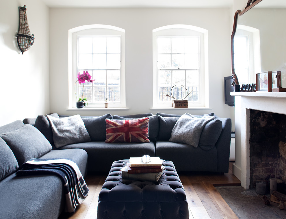 High End Sectional Sofas Living Room Eclectic with Artist Artist Studio Large