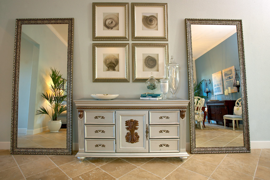 Home Goods Mirrors Entry Traditional with All American All American1