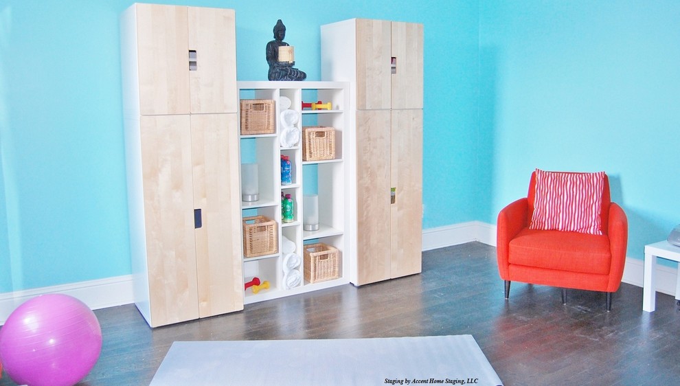 Home Staging Atlanta Home Gym Contemporary with None 