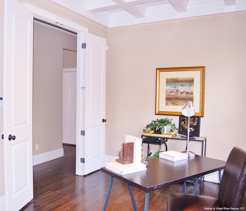 Home Staging Atlanta Home Office Contemporary with None 