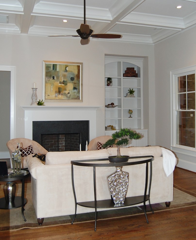 Home Staging Atlanta Living Room Traditional with None 1