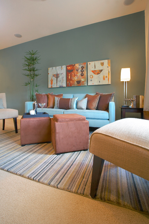 Home Staging Tips Family Room Contemporary with All American All American