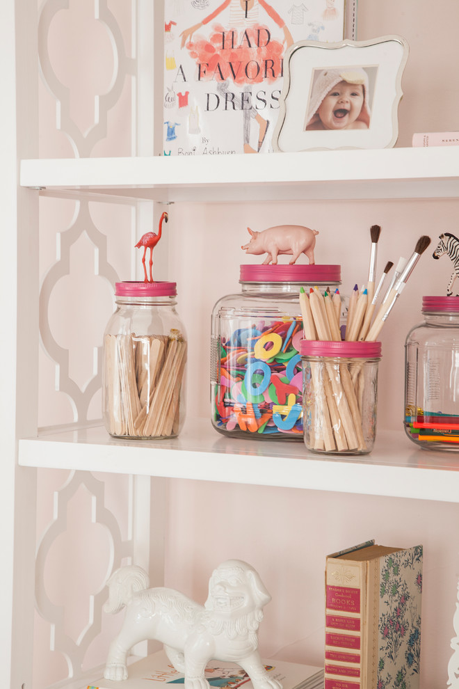 Home Staging Tips Kids Eclectic with Flamingo Jar Pig 