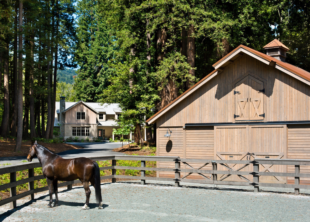 Horse Barn Pictures Garage and Shed Farmhouse with Barn Cedar Siding Corral