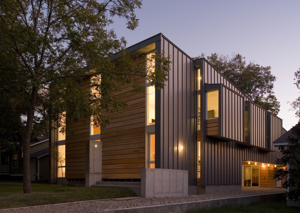 House Siding Options Exterior Modern with Concrete Wall Entrance Entry
