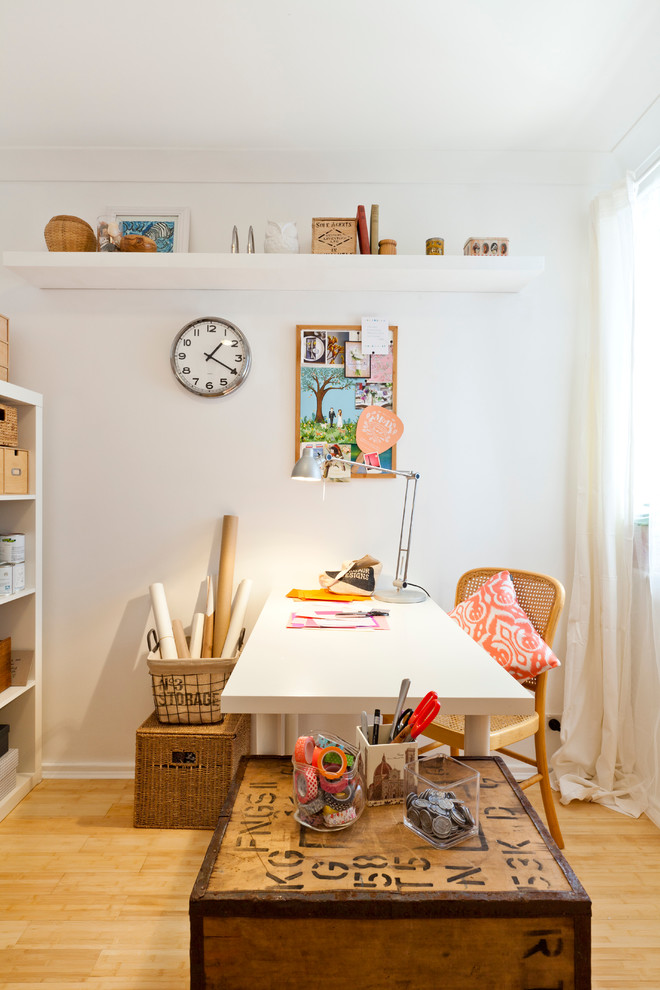 Housewarming Gift Ideas Home Office Eclectic with Chair Caning Clock Craft