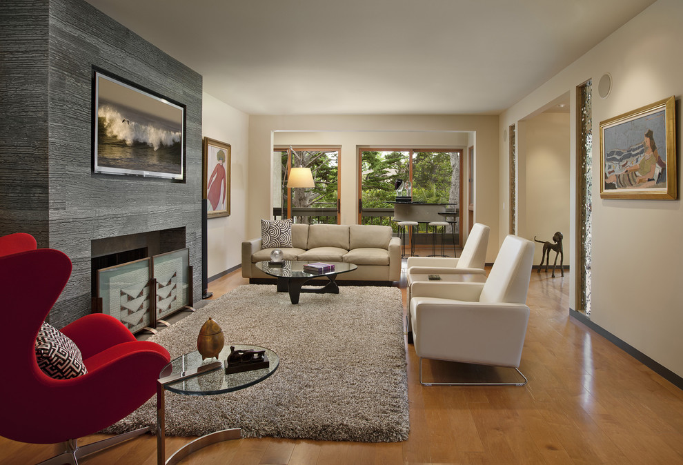 Houston Residential Architects Living Room Contemporary with Fireplace Screen Modern Icons