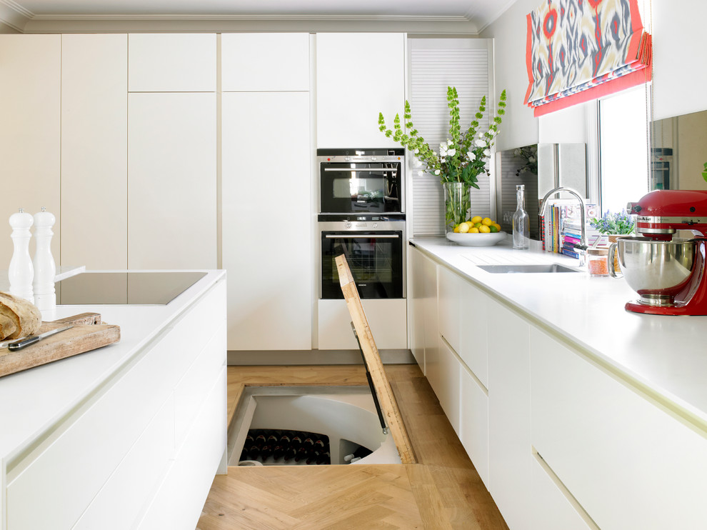 How to Build a Wine Cellar Kitchen Contemporary with Appliance Garage Basement Wine