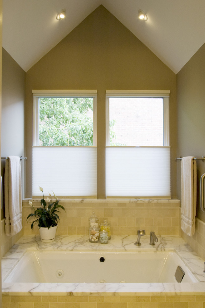 Hunter Douglas Costco Bathroom Contemporary with Ceiling Lighting House Plants
