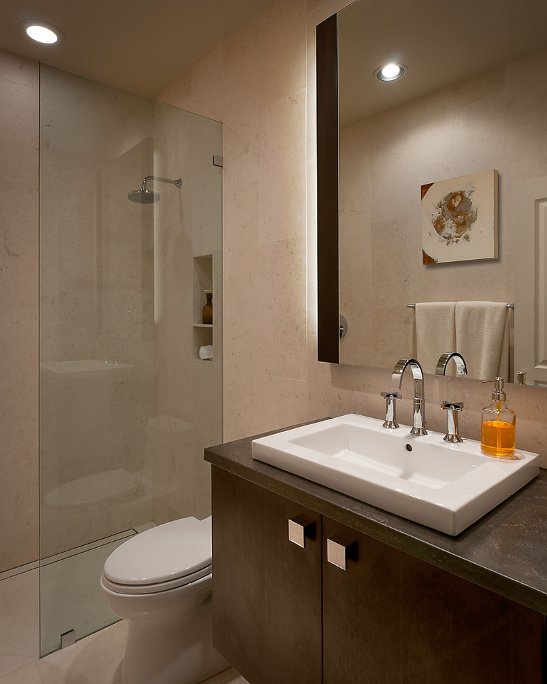 Ideas for Bathroom Remodel Bathroom Contemporary with Backlighting Bathroom Mirror Dark