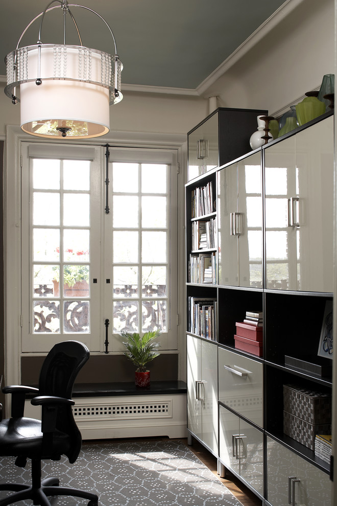 Ikea Office Furniture Home Office Contemporary with Area Rug Bookcase Bookshelves1