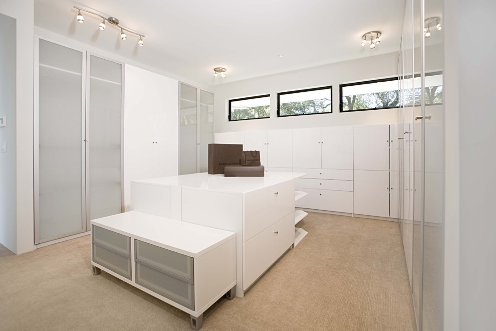 Ikea Walk in Closet Closet Contemporary with Armoire Beige Carpet Built