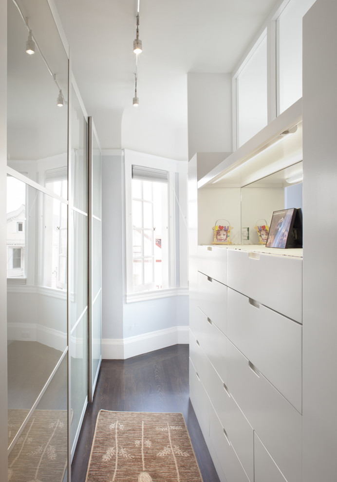 Ikea Walk in Closet Hall Contemporary with None 