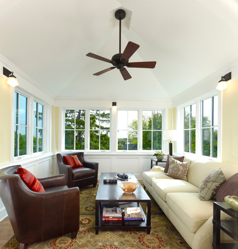 Images of Sunrooms Sunroom Craftsman with 2 Over 2 Windows