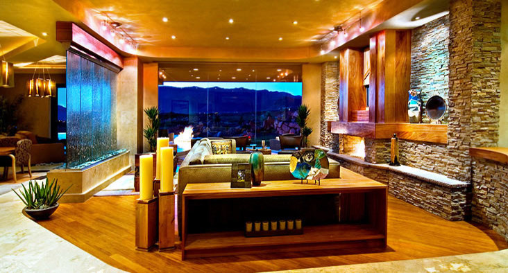 Indoor Water Fountain Living Room Contemporary with Fountain Indoor Waterfalls Living