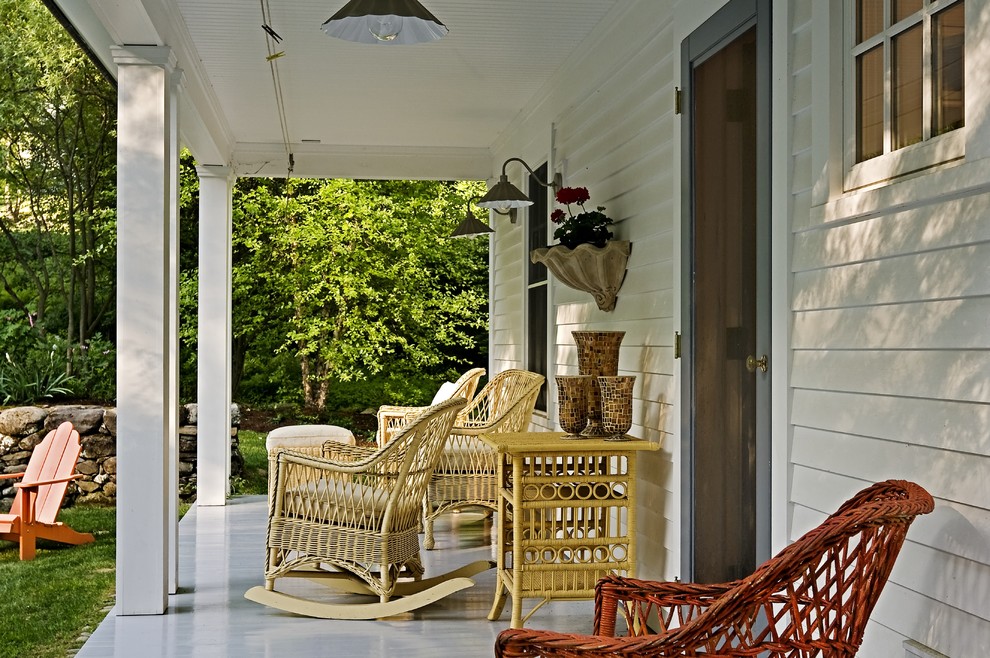Indoor Wicker Furniture Porch Traditional with Covered Porch Front Porch