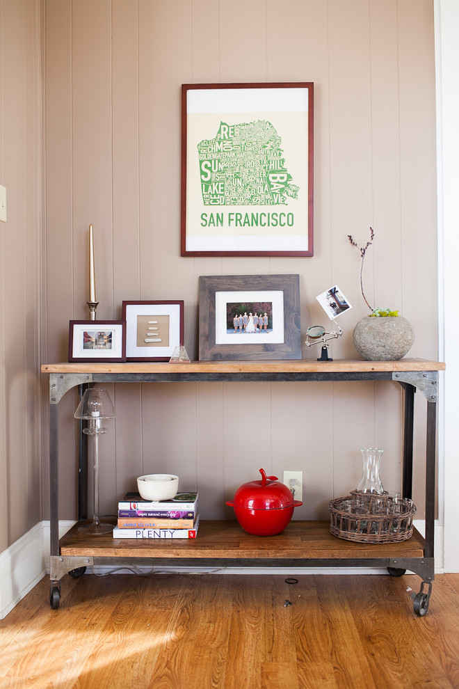 Industrial Bar Cart Living Room Traditional with None 