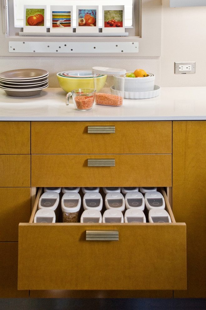 Industrial Drawer Pulls Kitchen Contemporary with Caesarstone Countertop Kitchen Drawer