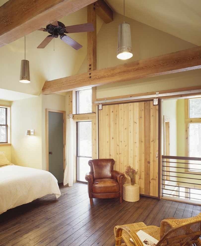 Interior Barn Doors Bedroom Rustic with Barn Door Ceiling Fan