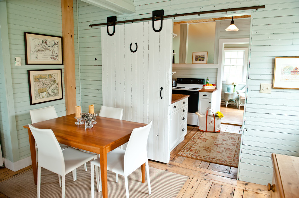 Interior Barn Style Doors Dining Room Traditional with Area Rug Barn Door