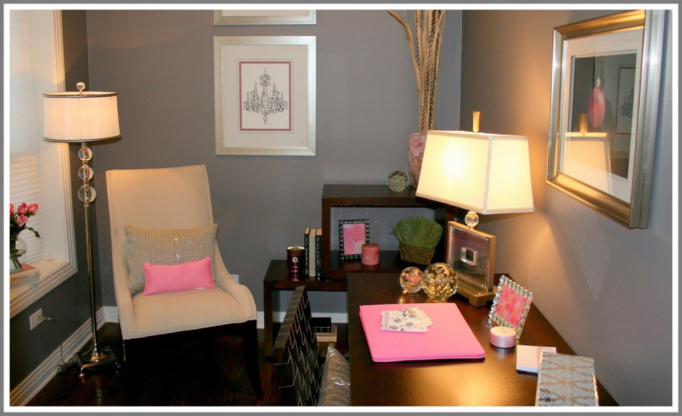Interior Decorator Chicago Spaces Transitional with Chicago Home Staging Gray