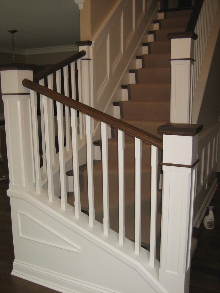 Interior Decorator Chicago Staircase Traditional with Best Stair Renovation Chicago