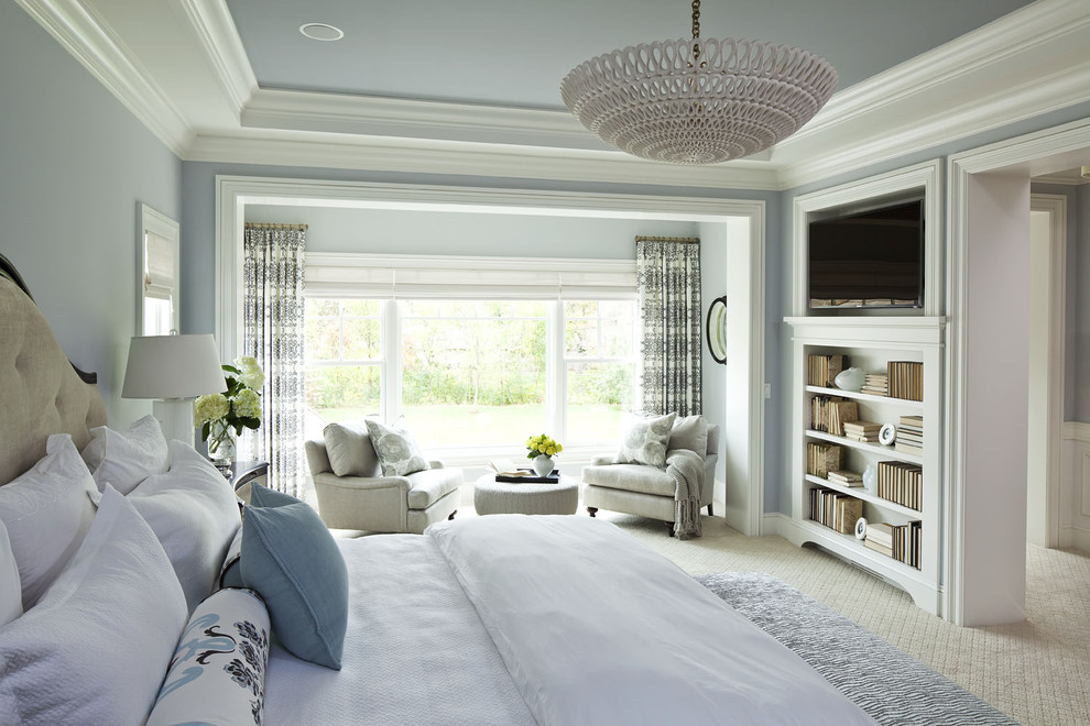 Interior Decorators Atlanta Ga Bedroom Traditional with Accessories Bed Bedding Blue