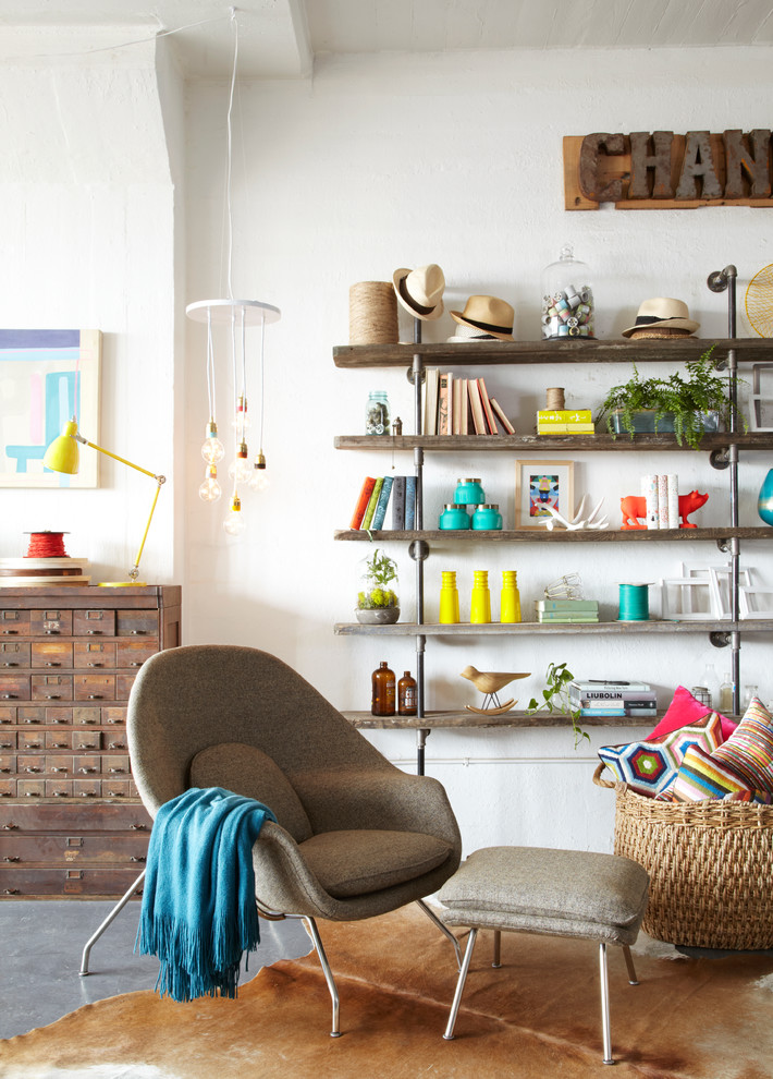 Interior Design Catalog Family Room Eclectic with Apothecary Armchair Basket Brooklyn
