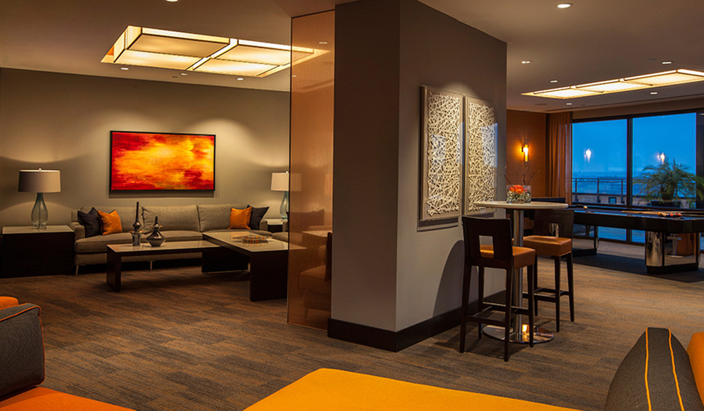 Interior Design Washington Dc Family Room Contemporary with Amenities Architects and Designers2