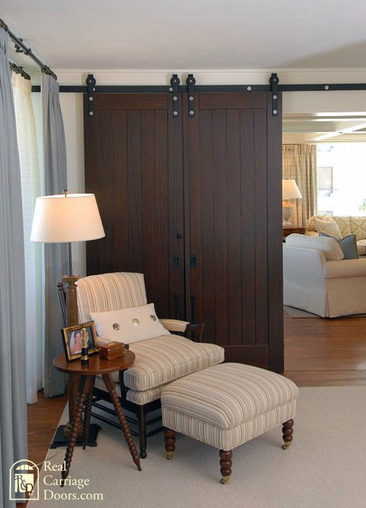 interior sliding barn doors Bedroom with barn barn door hardware