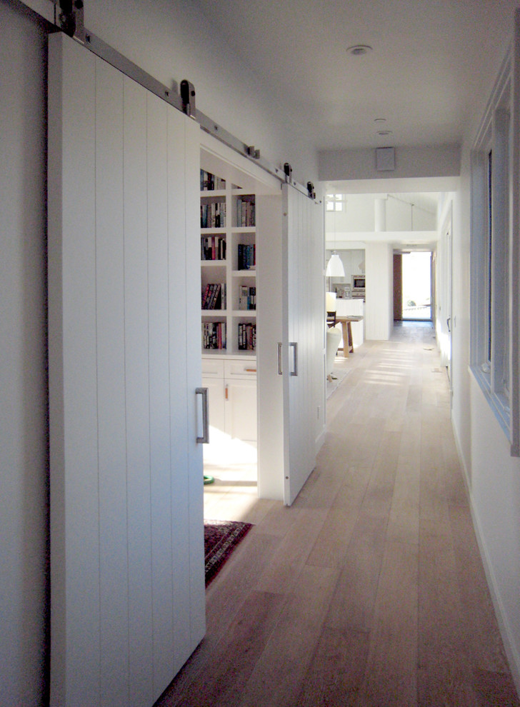 Interior Sliding Barn Doors Hall Farmhouse with Barn Door Hardware Farmhouse