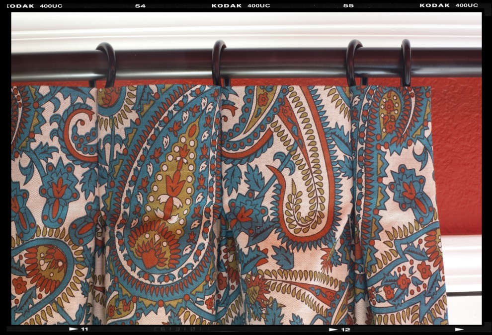 Inverted Pleat Curtains Spaces with None 